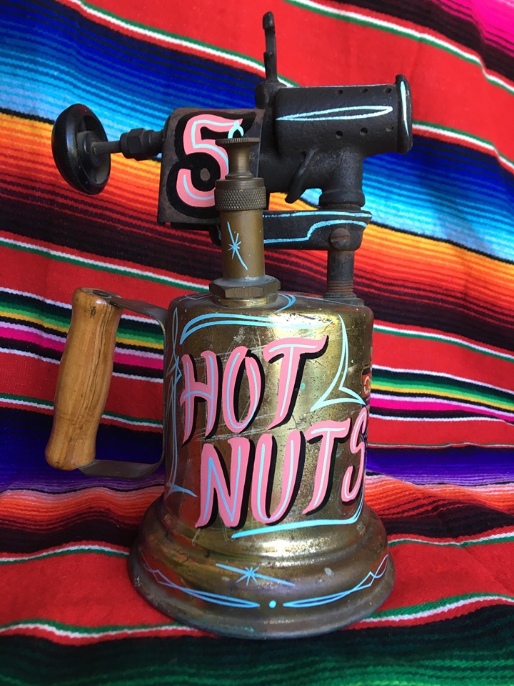 Nut warmer  "Hot Nuts"  5 cents