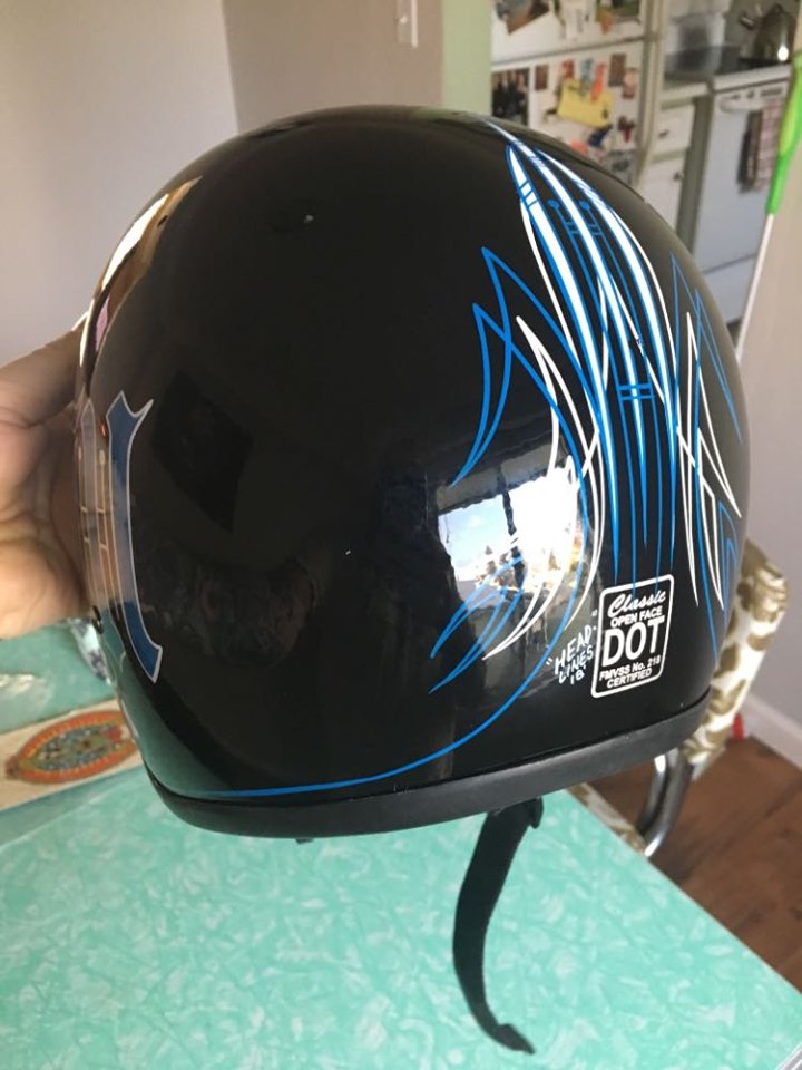 Moto bucket striped