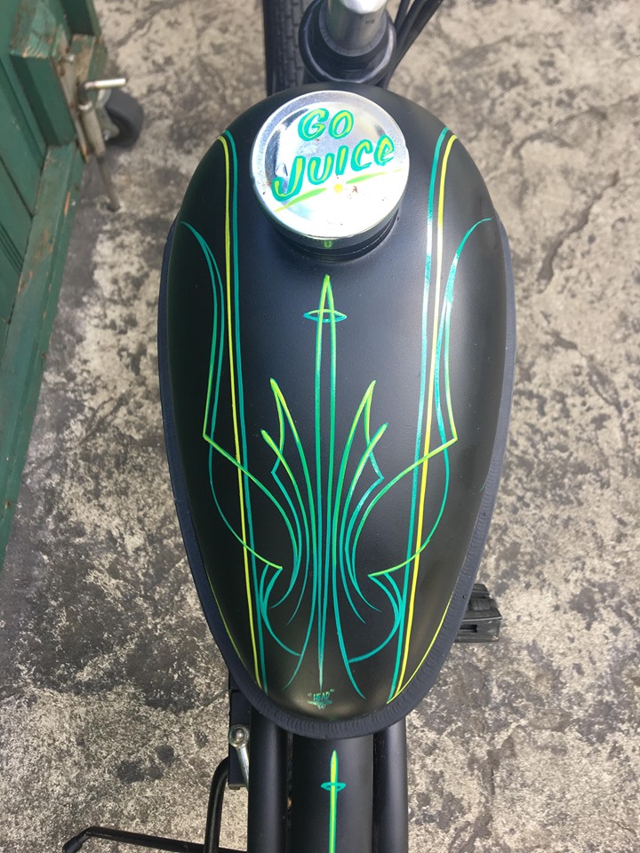 neon pinstriping highlights for bad ass color pops