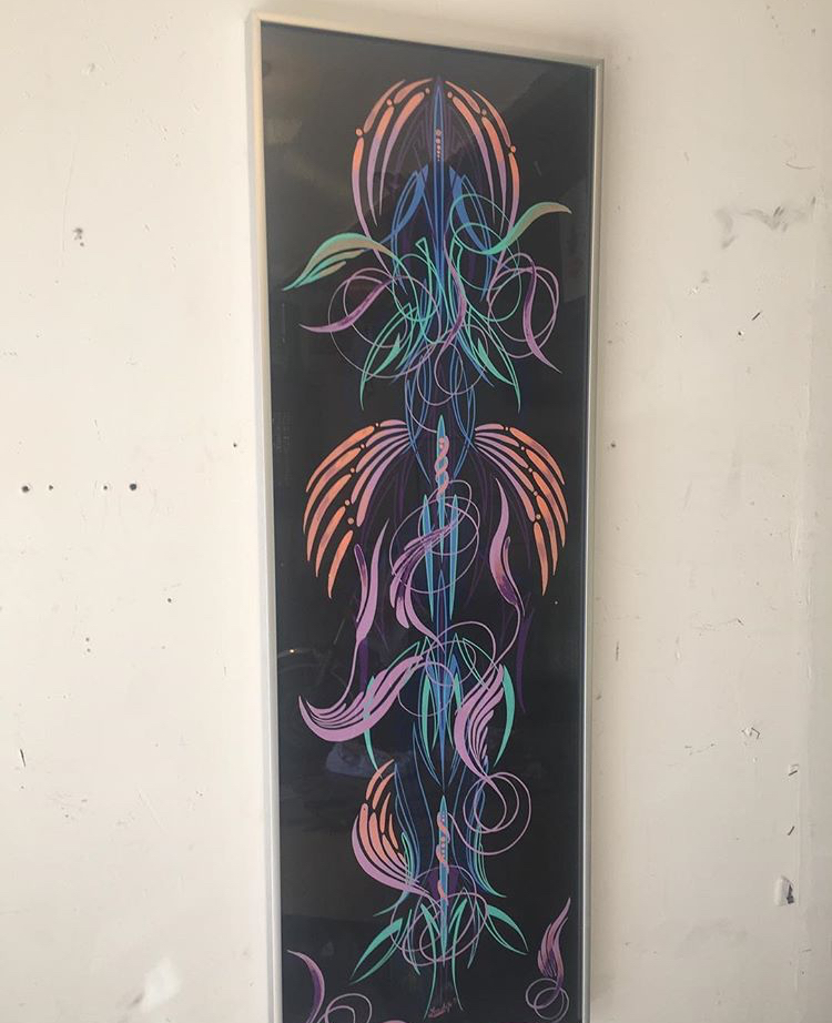 swirls and strokes whispy pinstriping